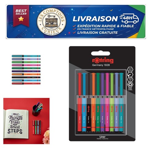 Stylos feutres rotring - stylos-feutres,