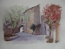 Aquarelle originale signée