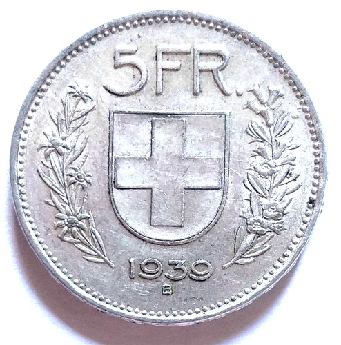 Suisse francs 1939 - francs,