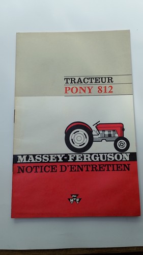 Tracteur massey harris pony - massey,