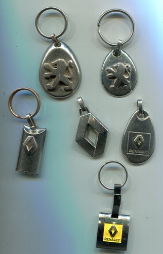 Lot portes clés - 6,