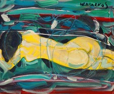 Nude Woman Lying Oil Painting