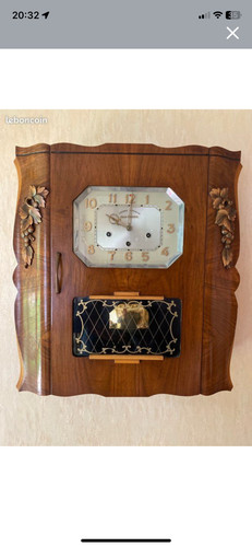 Horloge carillon véritable