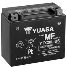 Batterie Yuasa Ytx20L-Bs 12V 18Ah Bourget's Bike Works Retro Chopper, Magnum 0