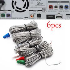 6 Home Theater Speaker Cable Wire Connectors [Fit Sony] 4.2mm