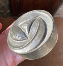 Boîte Etain Martelé Pierre