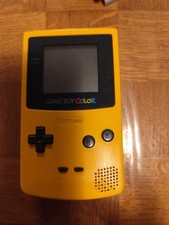 game boy color jaune ancienne 