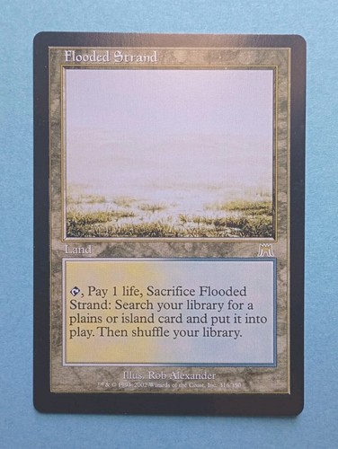 Carte magic mtg flooded strand - mtg,