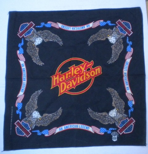 Echarpe vintage harley - echarpe,