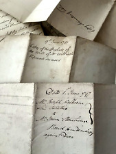 AUTHENTIC HANDWRITTEN PAPER DOCUMENT IN ENGLISH from 1700s