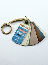 KEYCHAIN - DUPLI-COLOR - AUTO SPRAY Manufacturer Shades 1963 - Vintage -