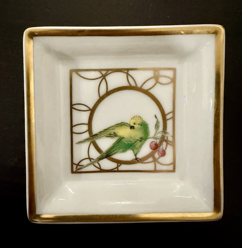 Bernardaud limoges perruches - bernardaud,