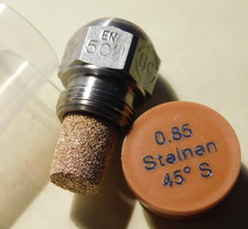 BUSE GICLEUR de BRULEUR CHAUDIERE fuel QUALITE usa STEINEN 0.85 45° S 45S fioul