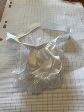 TABLIER BLANC POUR POUPEE