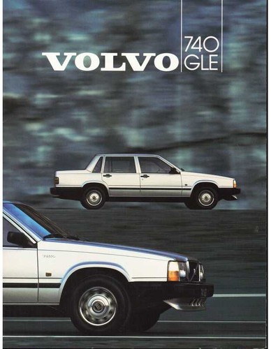 Brochure volvo 740 - volvo,