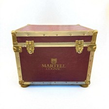 Martell Cognac Advertising Display Trunk Chest Vintage Style