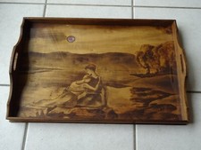 Ancien Plateau Art Déco