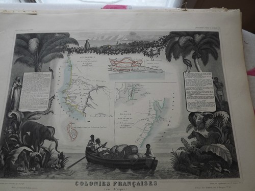 Levasseur combette carte 1847 - combette,