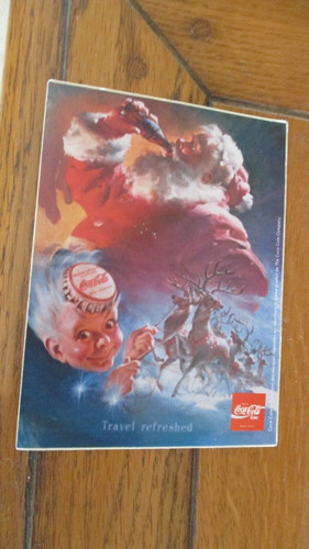 Sticker vintage père noël - sticker,