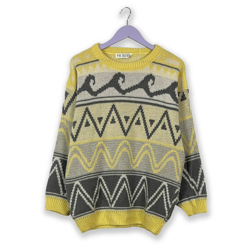Pull vintage col roulé - vintage,