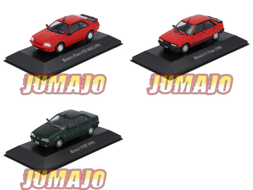 Lot renault 43 - 3, 1/43