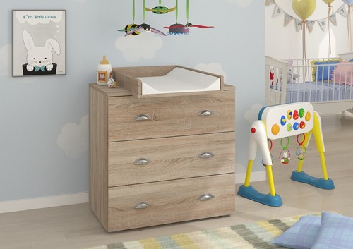 Commode enfant avec table - , à