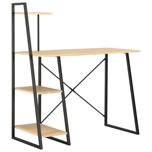 Bureau avec étagère - avec,