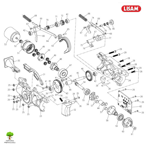 Lisam agrafeuse électrique - lisam,