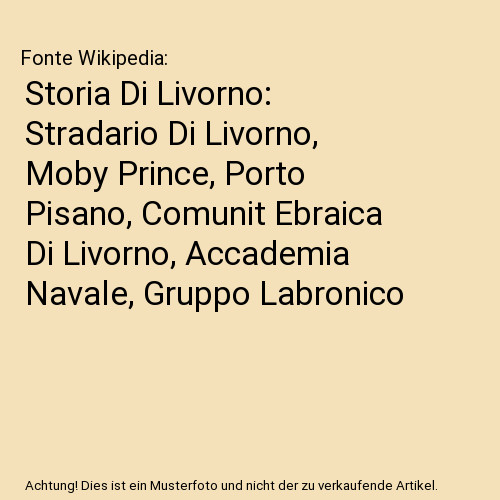 Storia livorno stradario - storia,