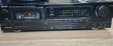 Denon DRM-710 Precision Stereo Cassette Tape Deck Tested Working 