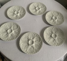 6 Assiettes A Huitres