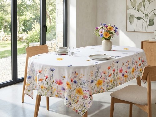 Nappe rectangulaire anti tache