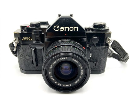 Canon noir kit reflex - a-1,