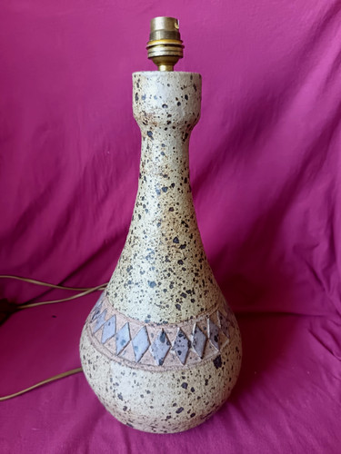Pied lampe vintage gres - lampe,