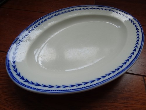 Tournai ancien plat - plat, en