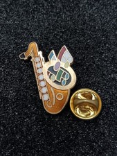 Pin's Pins Pin Enamel 62 Instrument Musique SAXO "Saxophone" 