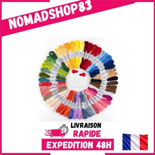 Fil broder couleurs - à,