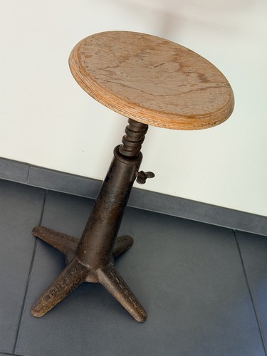 Tabouret ancien singer fonte - singer,