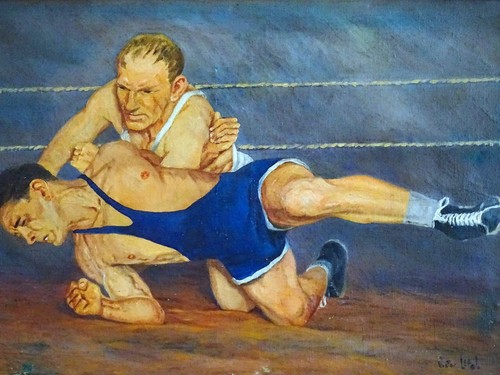 Peinture vers 1930 victor - peinture,