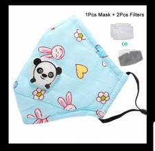 Cache visage enfant avec valve