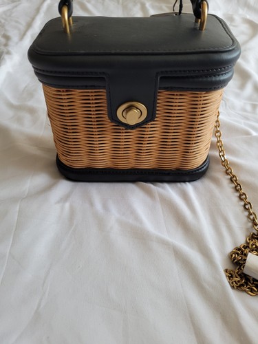 Zara sac bandoulière tissé - zara,