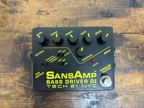 Tech sansamp bass driver - bass, di
