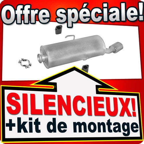 Silencieux arriere pour - arriere,