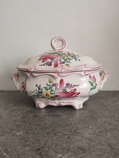 KG Luneville Ceramic Soup Bowl. vegetable. Vintage