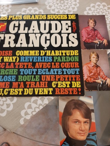 Claude francois 3 cartes - 1,