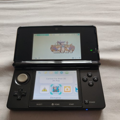 Console nintendo 3ds noir avec - console,