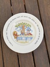 Vintage Johnson Brothers Alice in Wonderland Plate