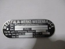 Panneau Type AHK Embrayage