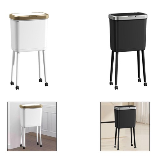 Poubelle roulettes 15 l - roulettes, de