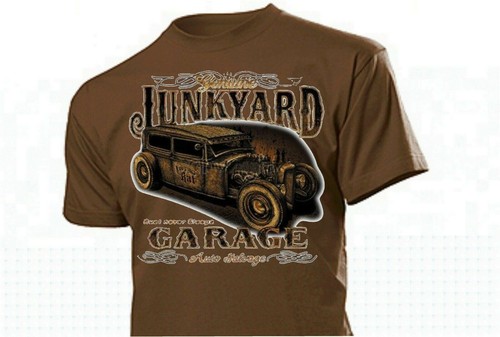 Shirt junkyard garage hot - garage,